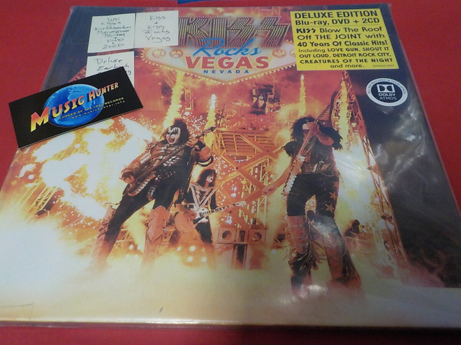 KISS - ROCKS LAS VEGAS UUSI BLU-RAY+DVD+2CD EARBOOK