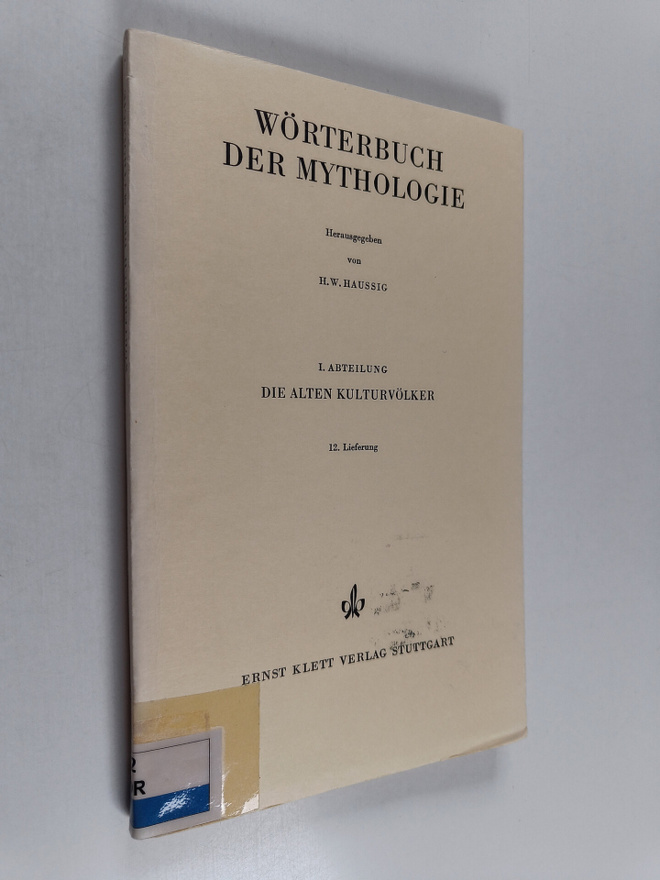 Wörterbuch der Mythologie 12