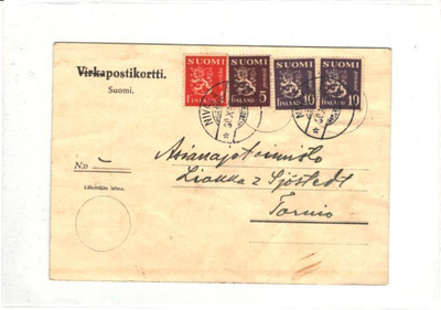 VIRKAKORTTI NIVALA-TORNIO
