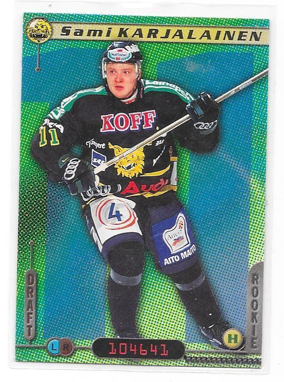 2000-01 CardSet #37 Sami Karjalainen Ilves