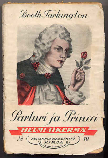 Tarkington, Booth: Parturi ja Prinssi(1. p.,nid.,1924)