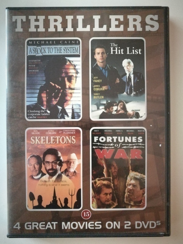 Thrillers, kokoelma, 4 elokuvaa! - DVD