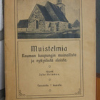 Juho Helomaa: Muistelmia Rauman kaupungin muinaisista... 1p. - pikkukuva 1