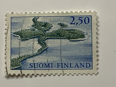622 / 1967 M63 Punkaharju 2,50 mk o leimattu