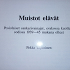 Tapaninen : Muistot elävät - Posiolaiset 1939-1945 ( SIS POS - pikkukuva 2