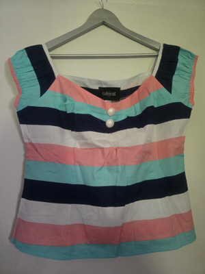 Uusi Dolores Candy Stripe Toppi