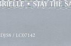 Gabrielle • Stay The Same PROMO CD-Single - pikkukuva 2