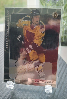 2000-01 ITG Be A Player Joe Thornton Signature Series #113