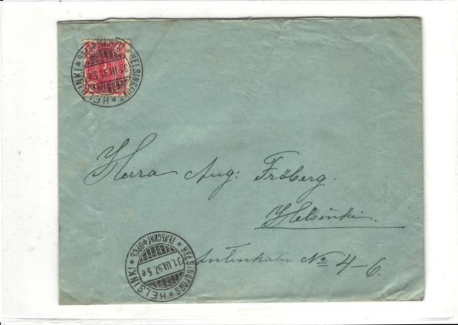 PAIKALISKIRJE HELSINKI 1897