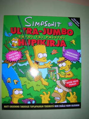 Simpsonit ultra-jumbo hupikirja
