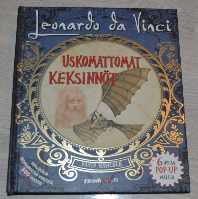 Leonardo Da Vinci – Uskomattomat keksinnöt PopUp-kirja