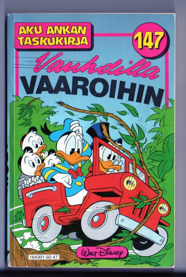 Walt Disney: Vauhdilla vaaroihin (1.p)