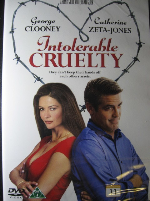 SIETÄMÄTÖNTÄ JULMUUTTA/INTOLERABLE CRUELTY DVD