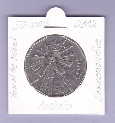 Australia 50 Cents v.2002 KM#602 Comm.
