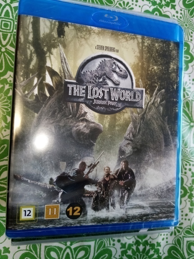 BLU-RAY THE LOST WORLD JURASSIC PARK ( SIS POSTIKULU  )