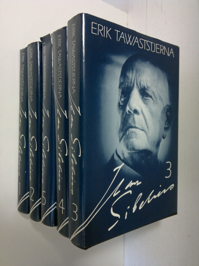 Erik Tawaststjerna : Jean Sibelius 1-5 (numeroitu)