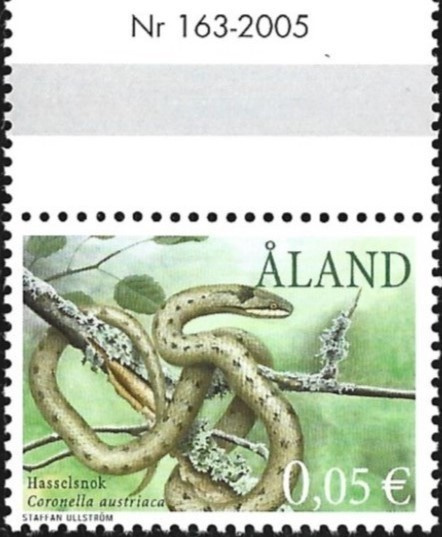 Ål 2002 Yleismerkit 0,05 €  välilöpari numero ** LaPe 199