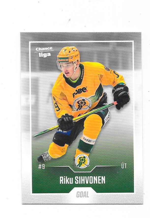 2022-23 Tsekki 2.Liga #22 Riku Sihvonen HC Vsetin  JYP