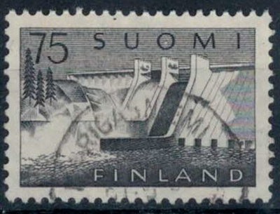 1959 M54 75 (mk) Pyhäkoski kaunis KARIGASNIEMI