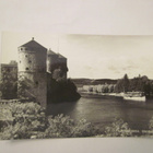 VANHA Postikortti Savonlinna 1950-l Alkup.Mallikappale - pikkukuva 1