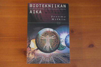 Jeremy Rifkin:Biotekniikan aika.Nid.