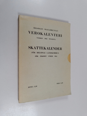 Helsingin maalaiskunnan verokalenteri vuoden 1964 tuloista