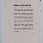 Sigmund Freud : Johdatus psykoanalyysiin - pikkukuva 2