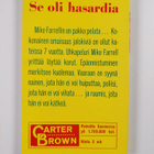 Carter Brown : Se oli hasardia - pikkukuva 2
