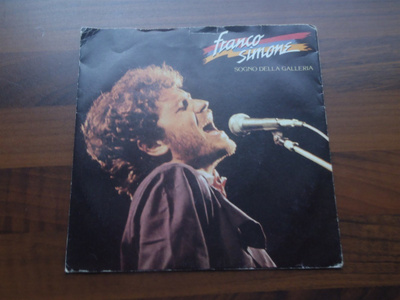 FRANCO SIMONE - SOGNO DELLA GALLERIA 7" single