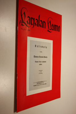 Karjalan heimo n:o 1-2/1985