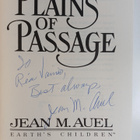Jean M. Untinen-Auel : The plains of passage (signeerattu... - pikkukuva 2