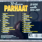 CD: 70-luvun Parhaat - 20 Hittiä Vuosilta 1970-1971 (1995) - pikkukuva 2