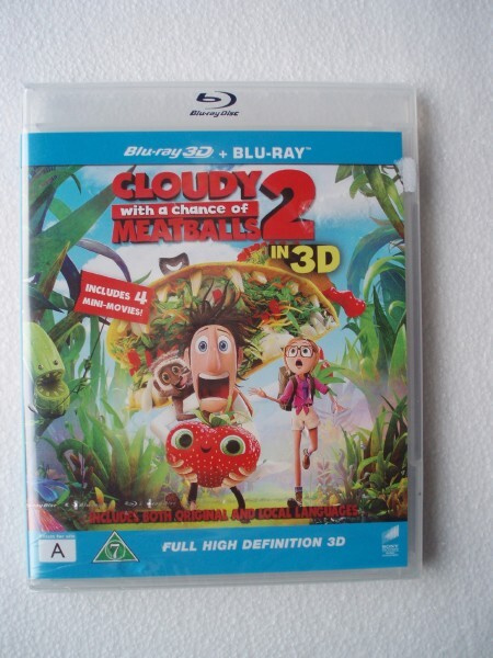 Poutapilviä ja lihapullakuuroja 2 3D Blu-ray