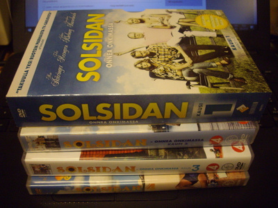 DVD SOLSIDAN - Onnea onkimassa kaudet 1-4 ( Sis.postikulut)