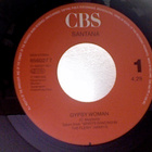 SANTANA :: GYPSY WOMAN / GOODNESS & MERCY :: VINYYLI 7" 1990 - pikkukuva 3