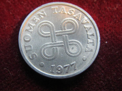 5 penniä 1977