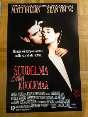 Vanha elokuvajuliste: Suudelma ennen kuolemaa