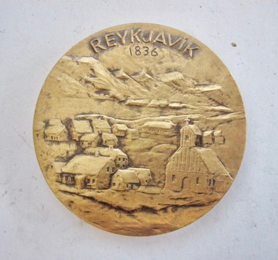 VANHA Mitali Reykjavik 1978 Signeerattu Numeroitu