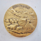 VANHA Mitali Reykjavik 1978 Signeerattu Numeroitu - pikkukuva 1