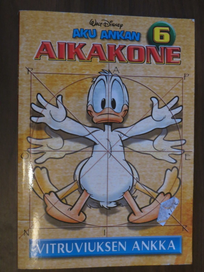 Aku Ankan Aikakone 6 - Vitruviuksen Ankka