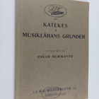 Oskar Merikanto : Katekes i musiklärans grunder - pikkukuva 1