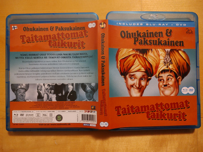 Taitamattomat taikurit Blu-ray + DVD