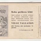 Villi Länsi 3/1964 Kapteeni Miki - Taikanaamion Paluu - pikkukuva 2