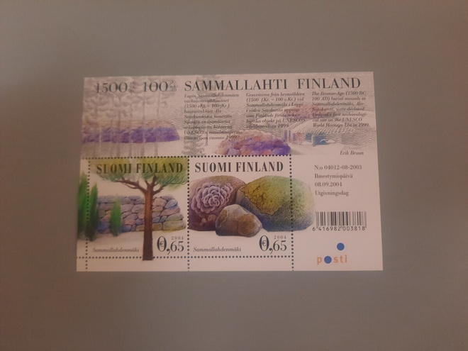 // blokki UNESCO Sammallahdenmäki BL36 ** 2004