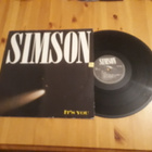 Simson – It's You Simson lp orig 1986 Hard Rock - pikkukuva 1