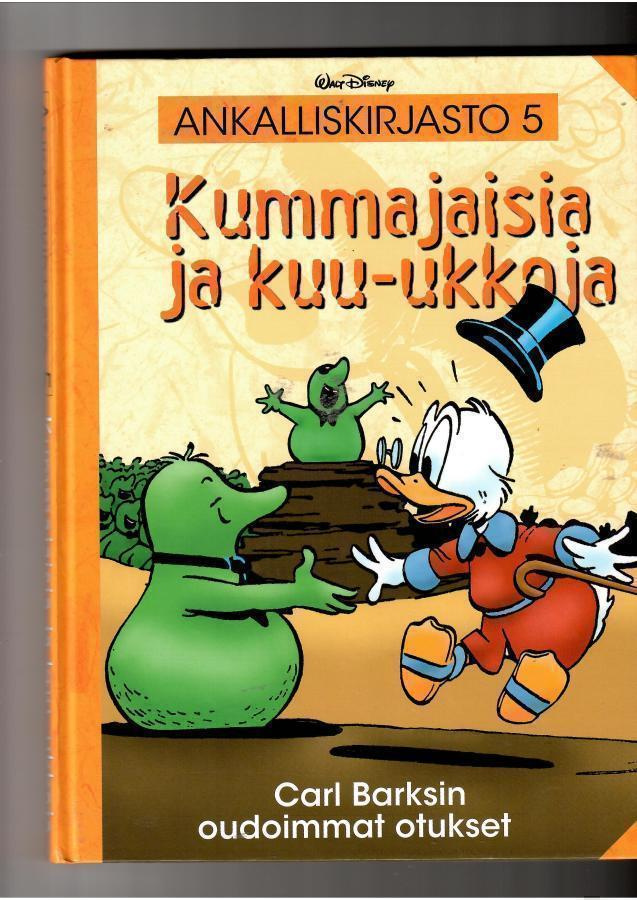 ANKALLISKIRJASTO 5: Kummajaisia ja Kuu-ukkoja