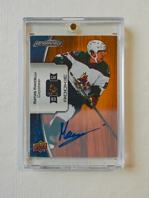 Matias Maccelli - 22-23 Engrained Oak Autograph Rookies