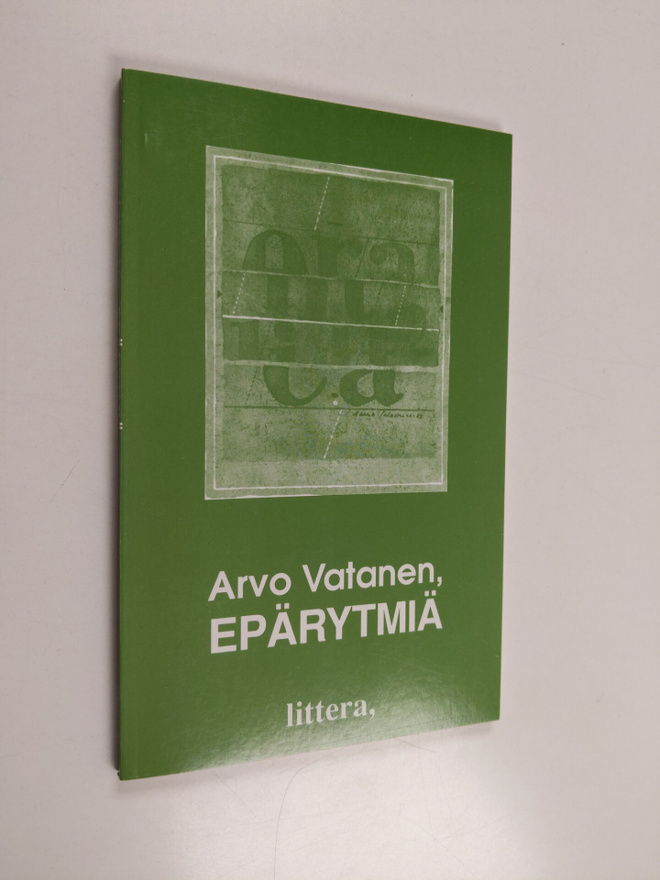 Arvo Vatanen : Epärytmiä : runoja