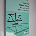 Donald A. Wittman : Economic foundations of law and organ... - pikkukuva 1