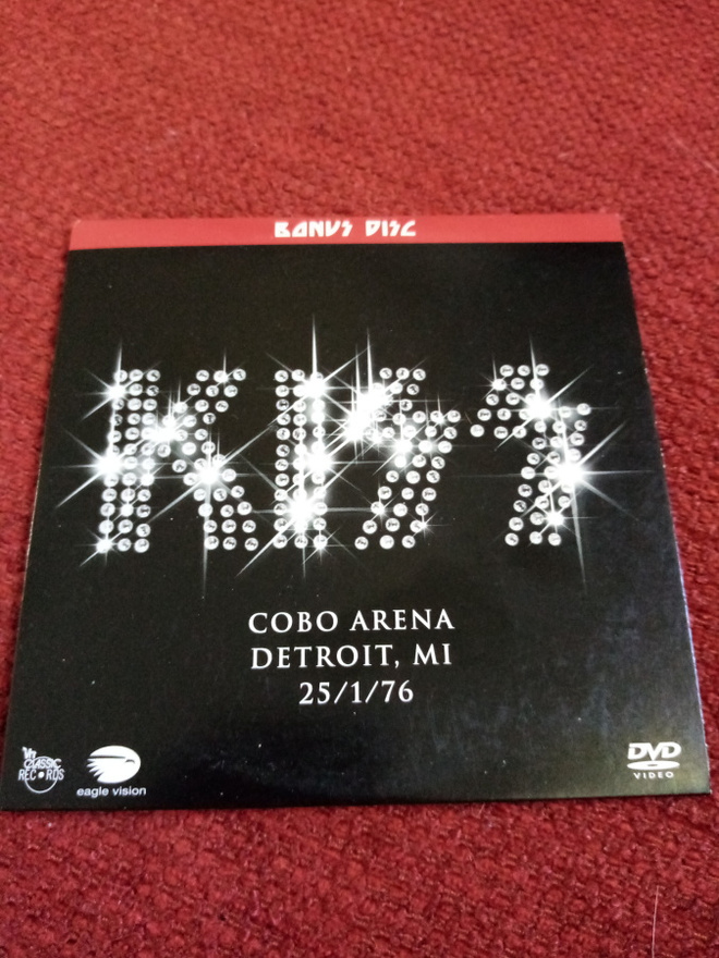 Kiss, Cobo Arena Detroit - 76, dvd